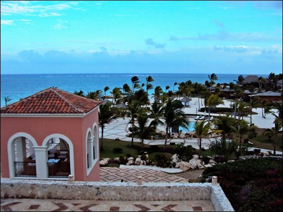  View from walkway at Secrets Sanctuary Cap Cana